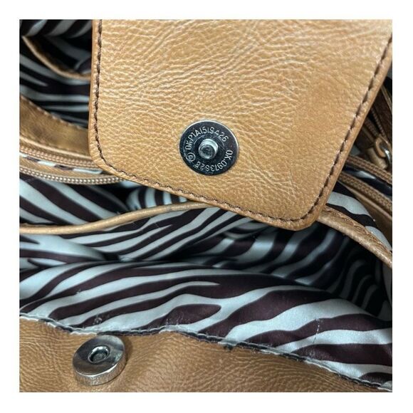 🔥4/$25 Dana Buchman Cognac Tote - Picture 8 of 9